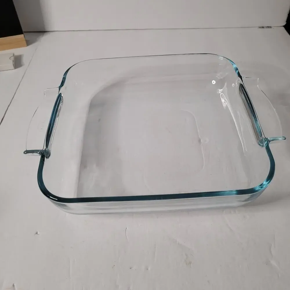 Versatile Heavy Glass Square Baking Dish 10x10 Oven Safe